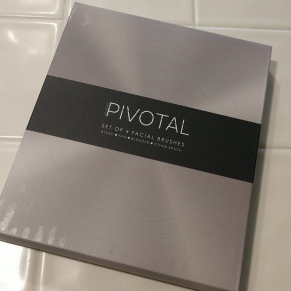 Pivotal Cosmetics 4 PC. Brush Set Makeup NEW - Picture 3 of 7